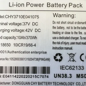 10Ah batterie pour trottinette électrique S9max/i9max