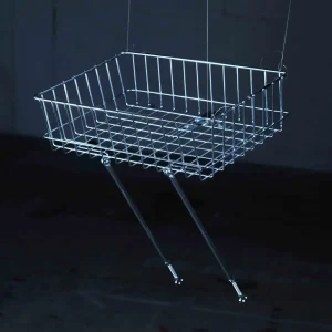 Porte Bagage Avant Cycles Manivelle Le Panier - Argent